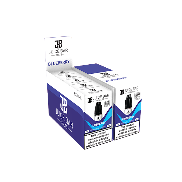 10 mg de sels de barre de jus 10 ml de sels de nicotine - paquet de 5 (50VG/50PG)