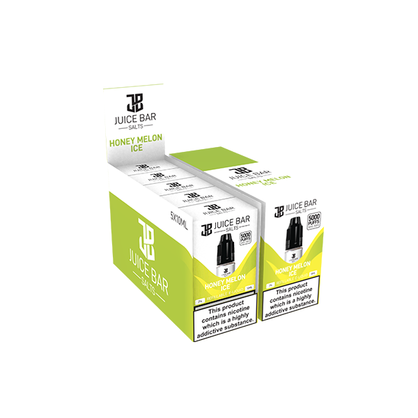 10 mg de sels de barre de jus 10 ml de sels de nicotine - paquet de 5 (50VG/50PG)
