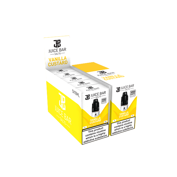 10 mg de sels de barre de jus 10 ml de sels de nicotine - paquet de 5 (50VG/50PG)