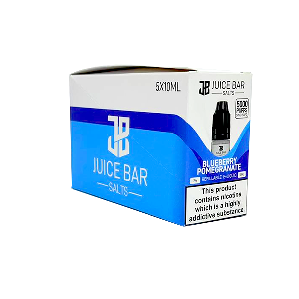 10 mg de sels de barre de jus 10 ml de sels de nicotine - paquet de 5 (50VG/50PG)