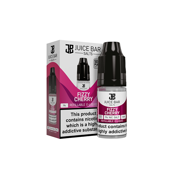 10 mg de sels de barre de jus 10 ml de sels de nicotine - paquet de 5 (50VG/50PG)