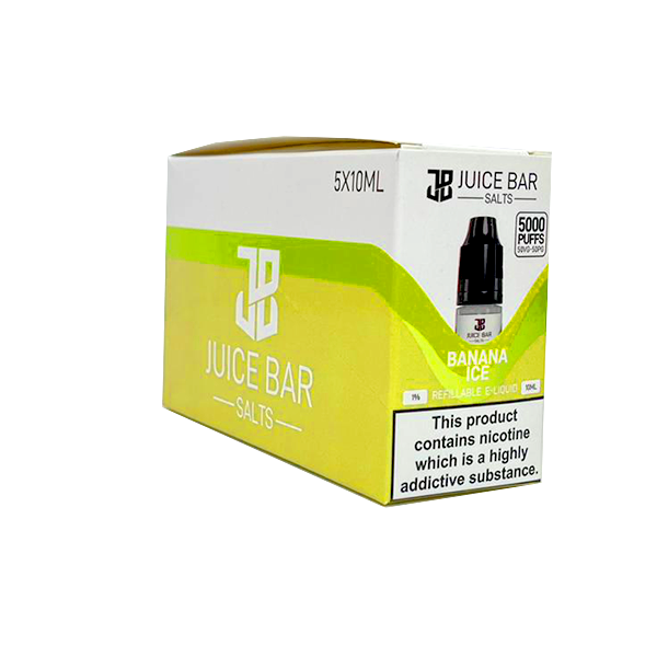 10 mg de sels de barre de jus 10 ml de sels de nicotine - paquet de 5 (50VG/50PG)