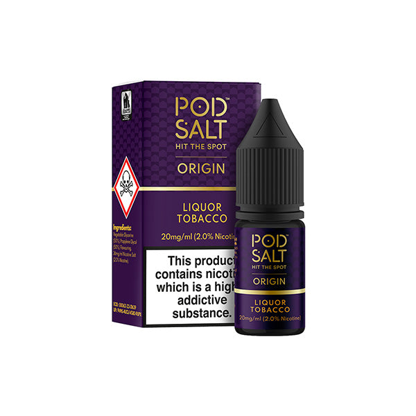 20mg Pod Salt Origins 10ml Sel de Nic (50VG/50PG)
