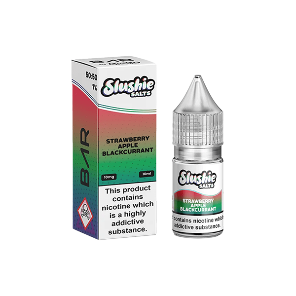 Barre 20 mg par Slushie 10 ml Sels de Nic (50VG/50PG)