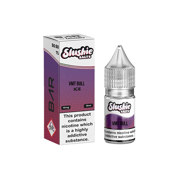 Barre 20 mg par Slushie 10 ml Sels de Nic (50VG/50PG)