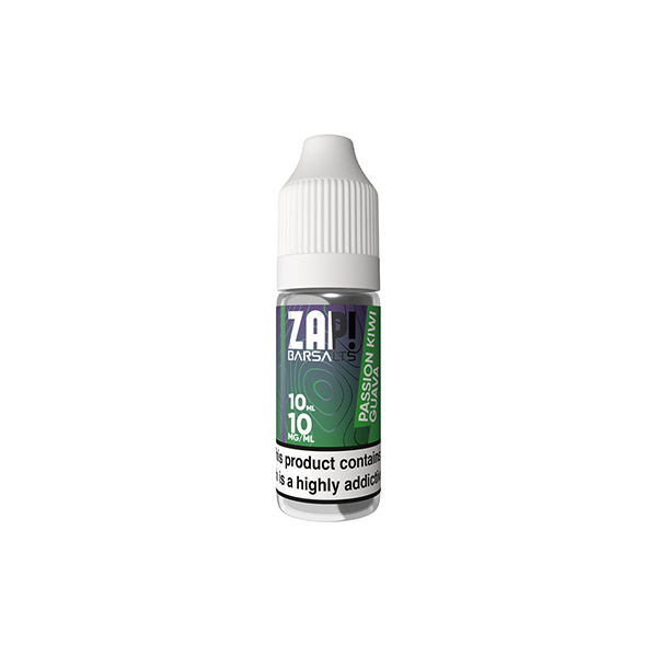 10 mg de ZAP ! Barre Sels Sel de Nic 10ml (50VG/50PG)