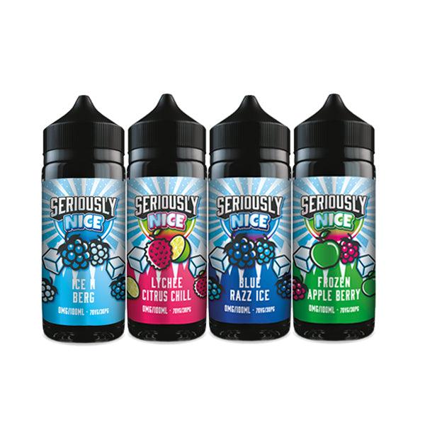 Doozy Vape Co Seriously Nice 100ml Shortfill 0mg (70VG/30PG) - Online Vape Shop