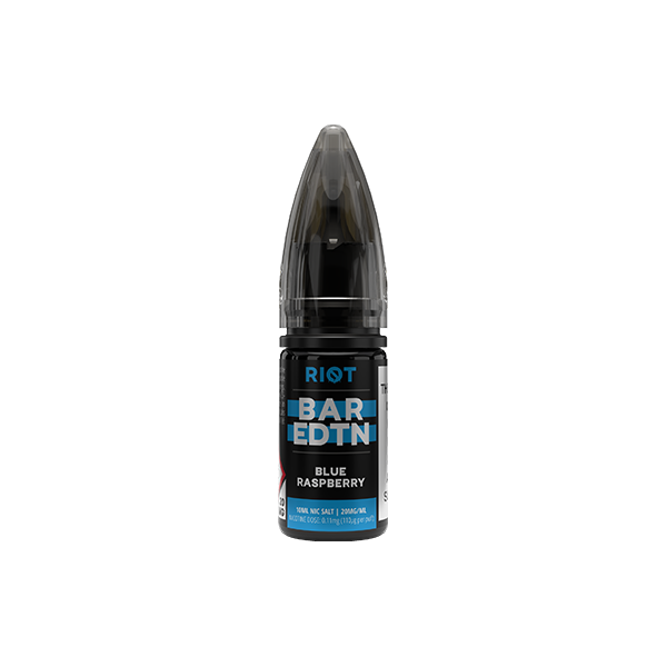 10mg Riot E-liquid BAR EDTN 10ml Nic Salts (50VG/50PG)