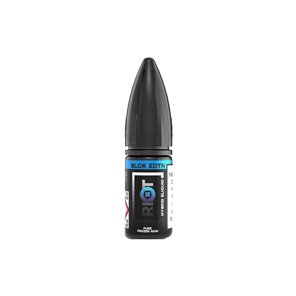 5mg Riot Squad Black Edition V2 Nic Salts 10ml (50VG/50PG) - Online Vape Shop