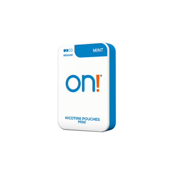 3mg On! Mini Regular Nicotine Pouches - 20 Pouches - Online Vape Shop