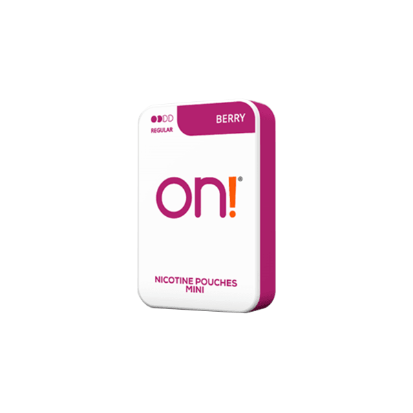3mg On! Mini Regular Nicotine Pouches - 20 Pouches - Online Vape Shop