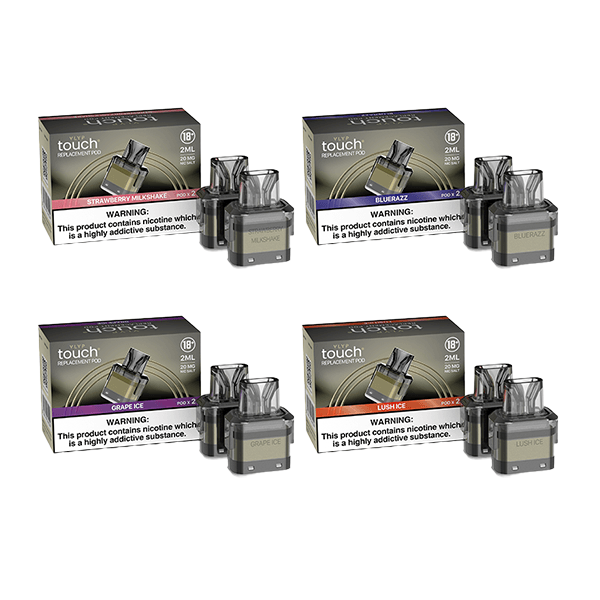 20mg VLYP Touch Replacement Pods 1200 Puff - 2ml - Online Vape Shop