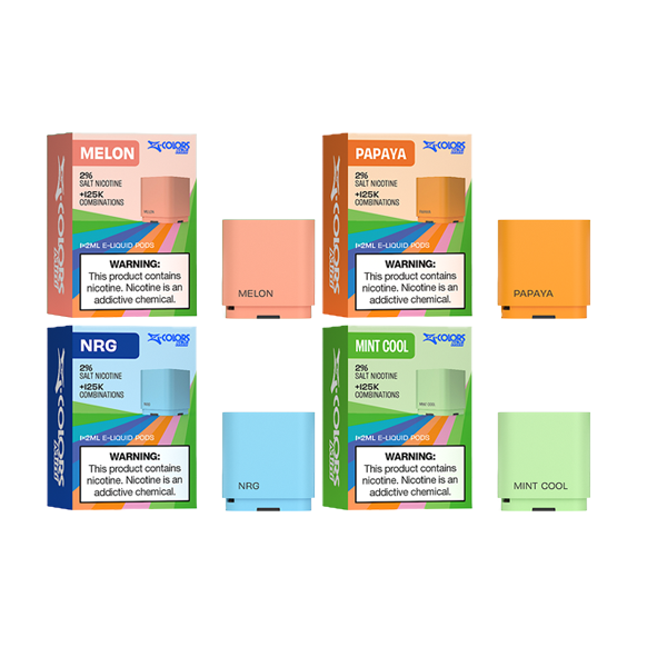 20mg ZColors by ZLabs Prefilled Pods 10ml - 15000 Puffs