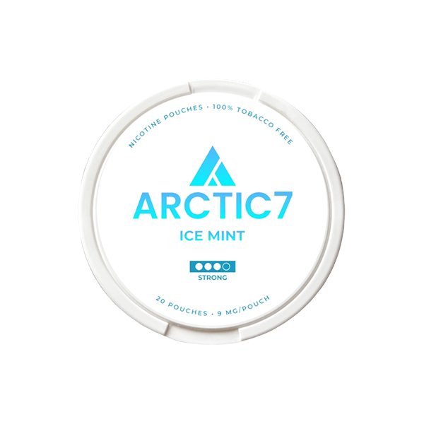 9mg Artic7 Ice Mint Slim Nicotine Pouches - 20 Pouches - Online Vape Shop