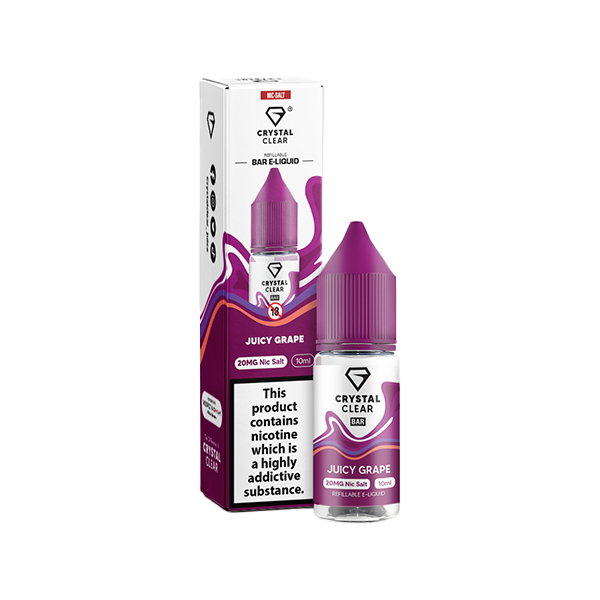 10 mg de sel de nicotine cristallin 10 ml (50VG/50PG)
