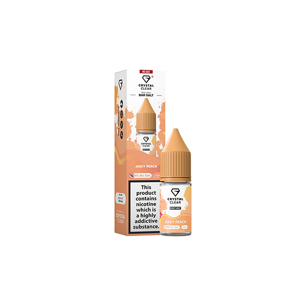 10 mg de sel de nicotine cristallin 10 ml (50VG/50PG)