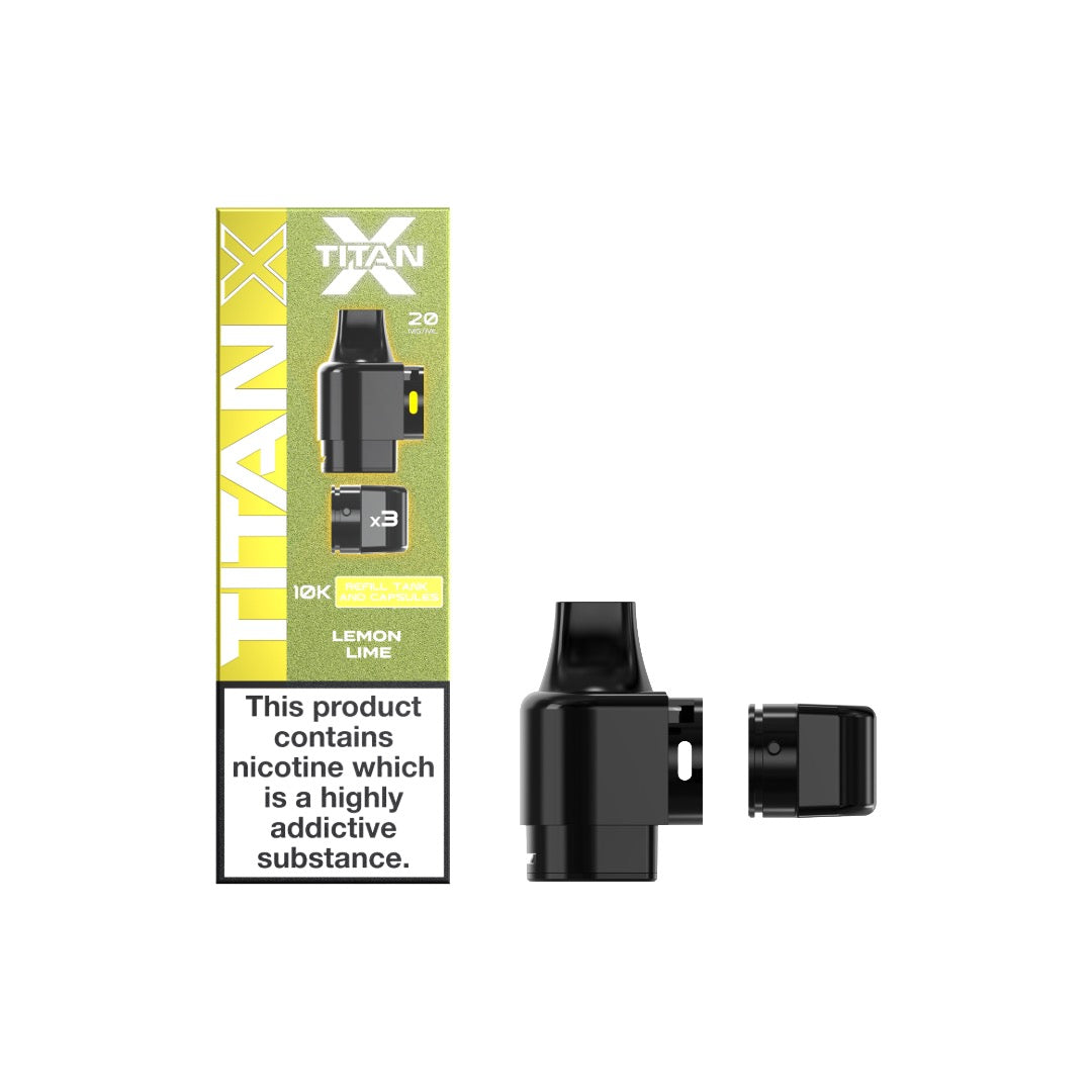 Titan X 10k Puff Prefilled 20MG Pods