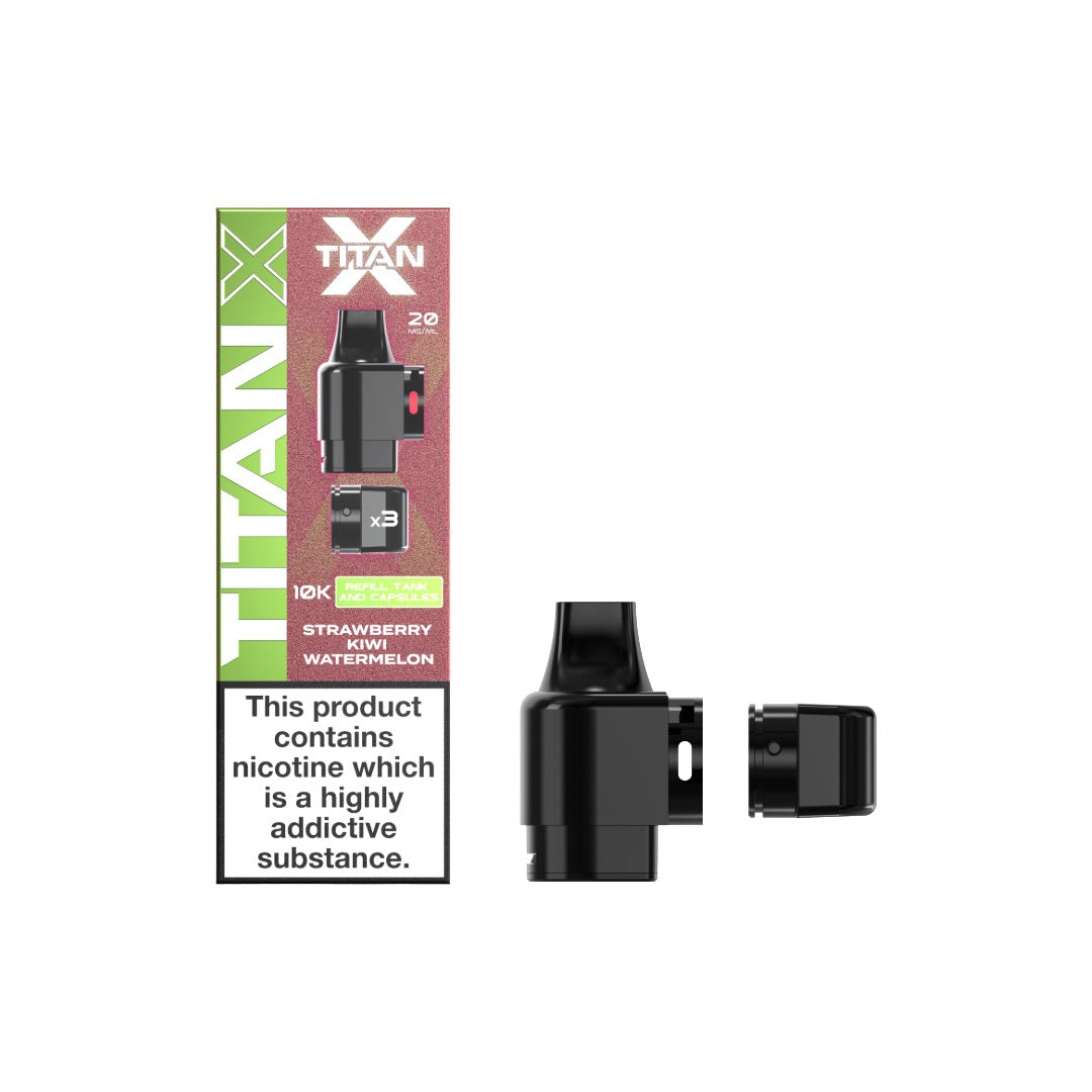 Titan X 10k Puff Prefilled 20MG Pods