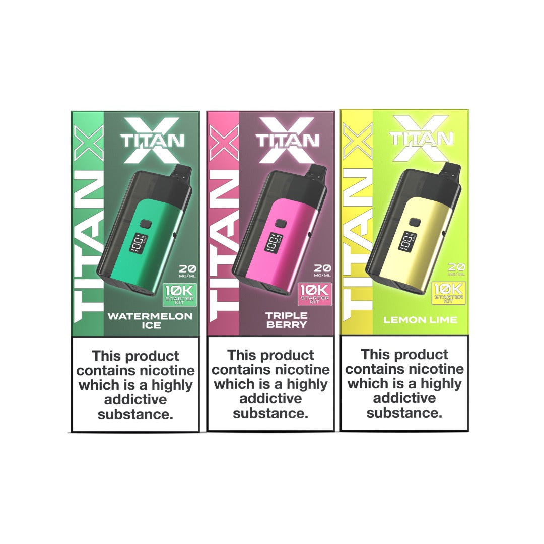 Titan X 10k Prefilled Pod Vape Kit