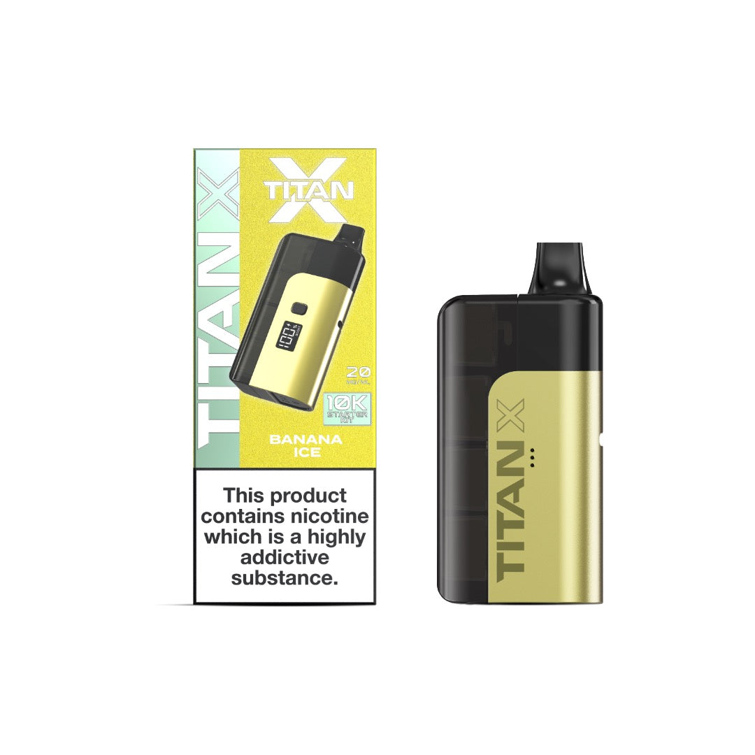 Titan X 10k Prefilled Pod Vape Kit