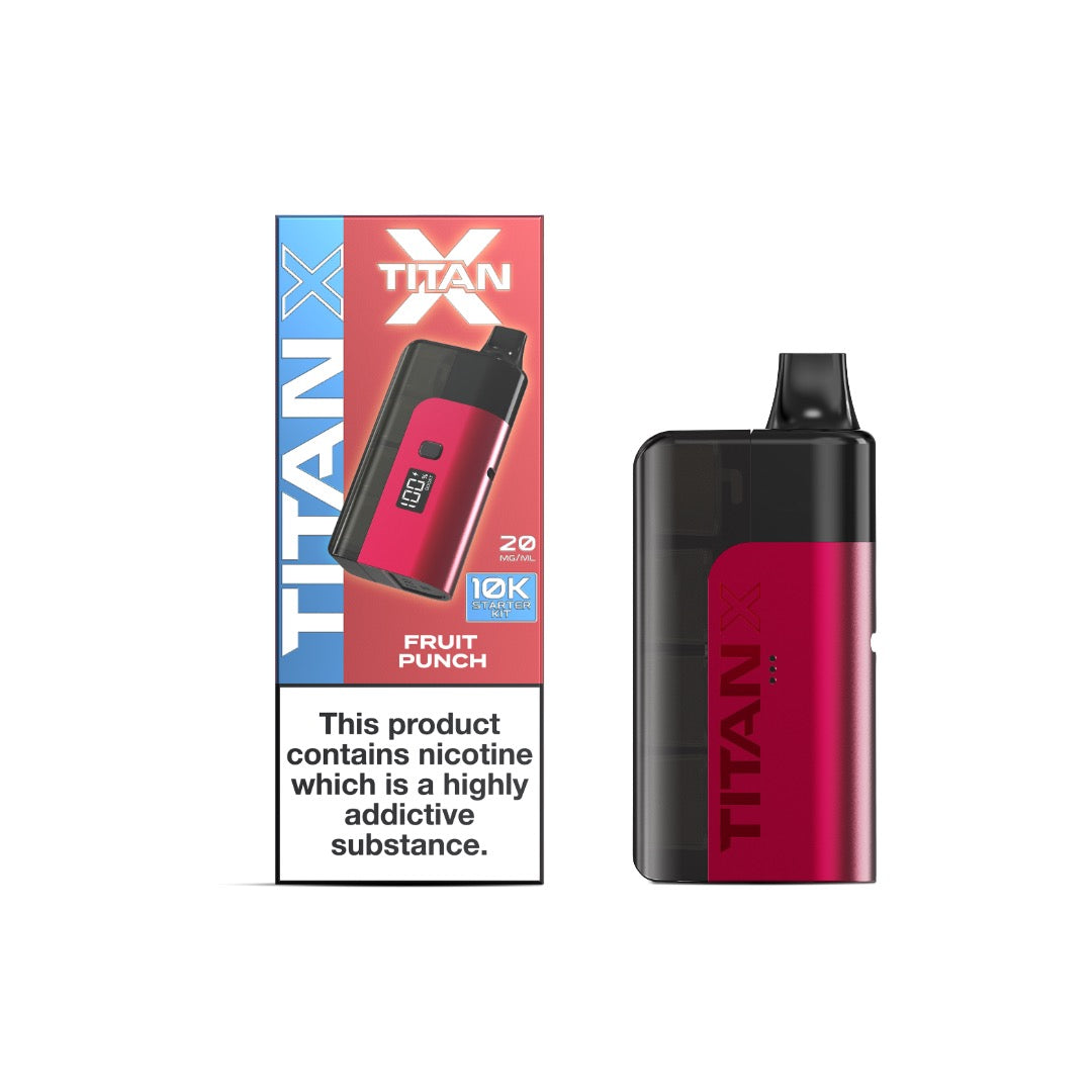 Titan X 10k Prefilled Pod Vape Kit
