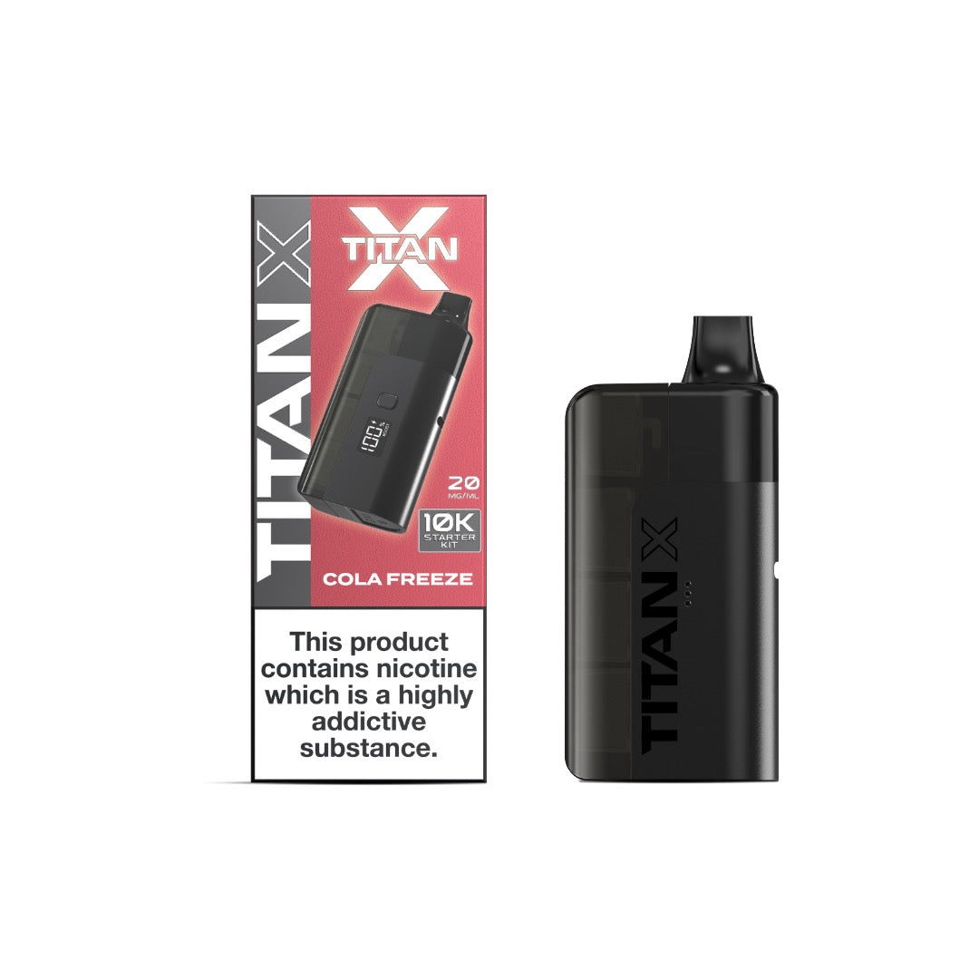 Titan X 10k Prefilled Pod Vape Kit