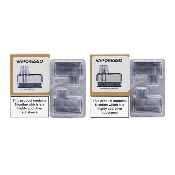 Vaporesso Eco Nano Replacement Pod (0.8Ω/1.2Ω) - Online Vape Shop