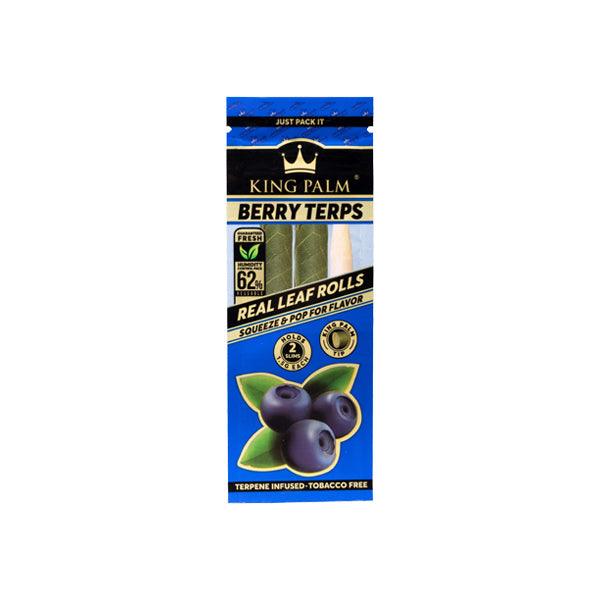 2 King Palm Flavoured Slim 1.5G Rolls - Online Vape Shop