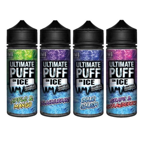 Ultimate Puff On Ice 0mg 100ml Shortfill (70VG/30PG) - Online Vape Shop