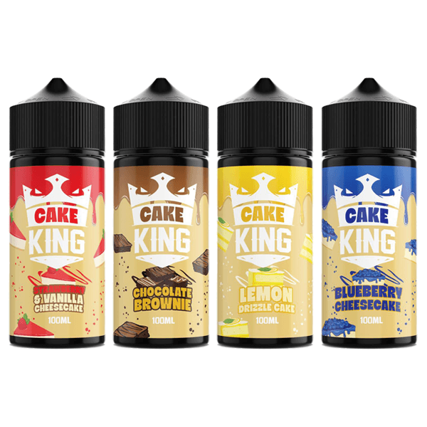 Cake King 100ml Shortfill 0mg (70VG/30PG) - Online Vape Shop