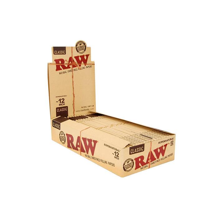 20 Raw Classic Supernatural 12 Inch Rolling Papers - Online Vape Shop