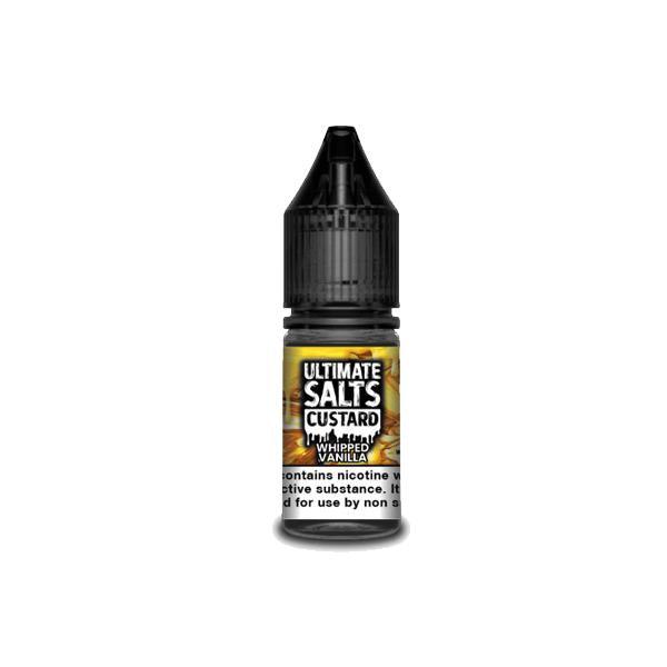 20MG Ultimate Puff Salts Custard 10ML Flavoured Nic Salts - Online Vape Shop