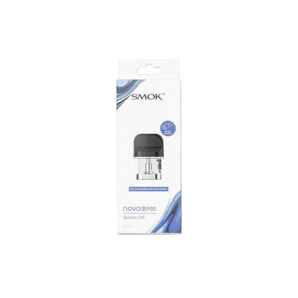 Smok Novo 2 Replacement Pods - MTL/Mesh/Quartz - Online Vape Shop