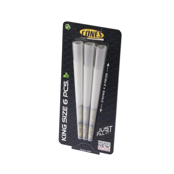 Cones King Size Pre-rolled 6 Pieces Blister Pack - Online Vape Shop