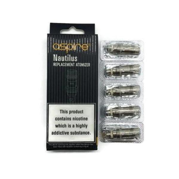Aspire Nautilus BVC 0.7 / 1.6 / 1.8 Ohm Coil - Online Vape Shop