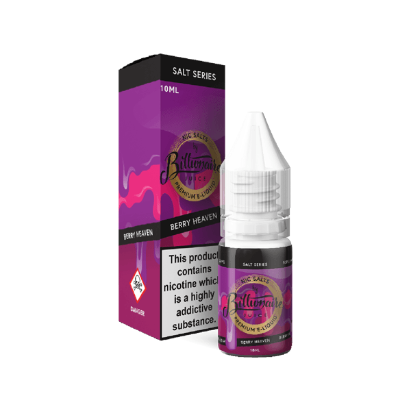 10mg Billionaire Juice Salt Series 10ml Nic Salts (50VG/50PG) - Online Vape Shop
