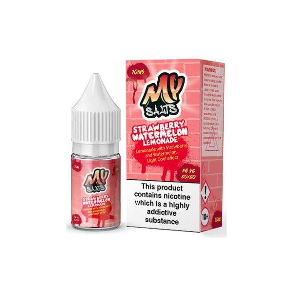 10mg My Salts Nic Salts 10ml (50VG/50PG) - Online Vape Shop