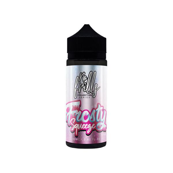 No Frills Collection Frosty Squeeze 80ml Shortfill 0mg (80VG/20PG) - Online Vape Shop