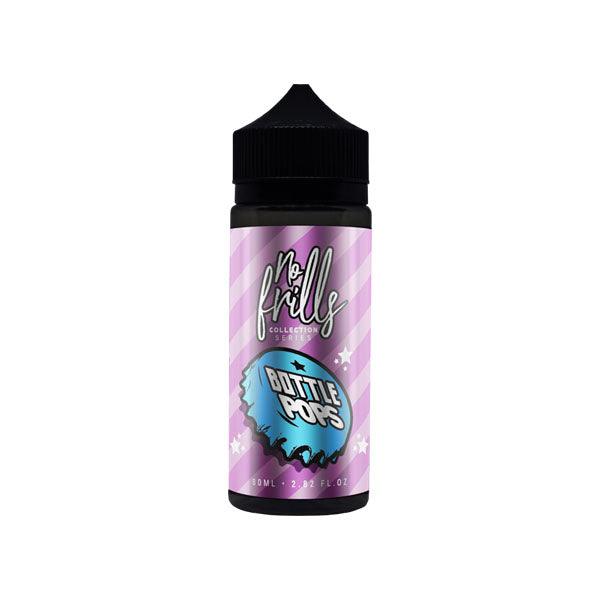 No Frills Collection Bottle Pops 80ml Shortfill 0mg (80VG/20PG) - Online Vape Shop