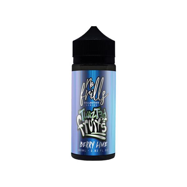 No Frills Collection Twizted Fruits 80ml Shortfill 0mg (80VG/20PG) - Online Vape Shop