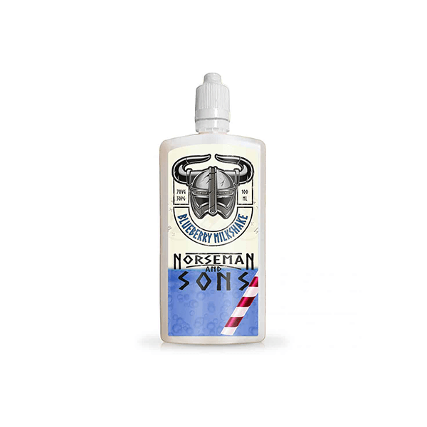 Norsemen 100ml Shortfill Flask Milkshakes 0mg (70VG/30PG) - Online Vape Shop