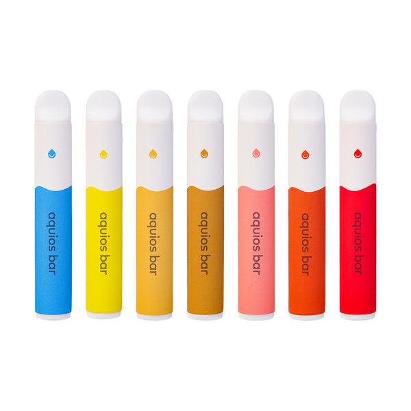 20mg Aquios V3 Bar Water Based Recyclable Disposable 600 Puffs - Online Vape Shop