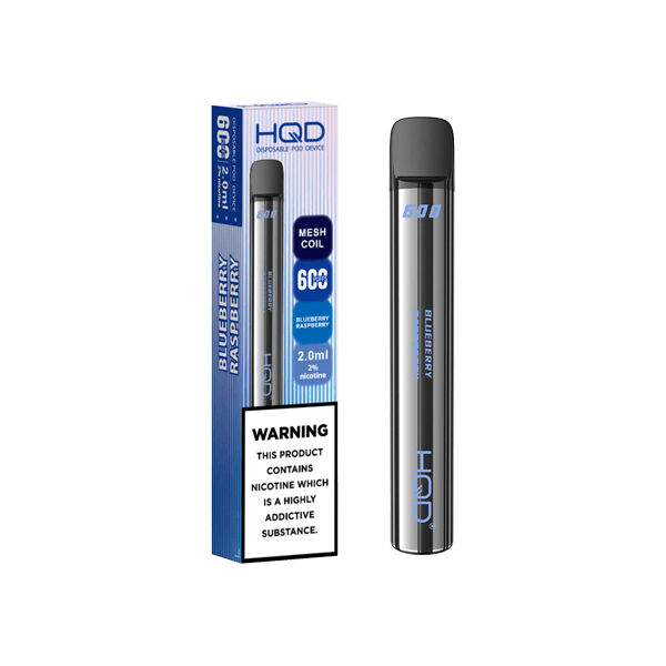 20mg HQD 600 Disposable Vape Device 600 Puffs - Online Vape Shop