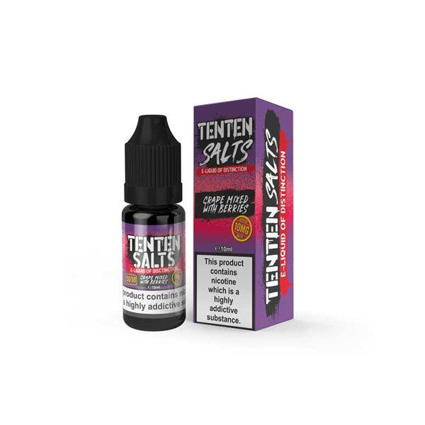 20mg TenTen 10ml Nic Salts (50VG/50PG) - Online Vape Shop