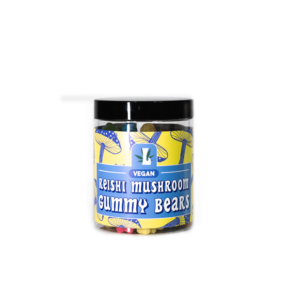 Loxa Reishi Vegan Mushroom Gummy Bears 8000mg - 400g Tub - Online Vape Shop