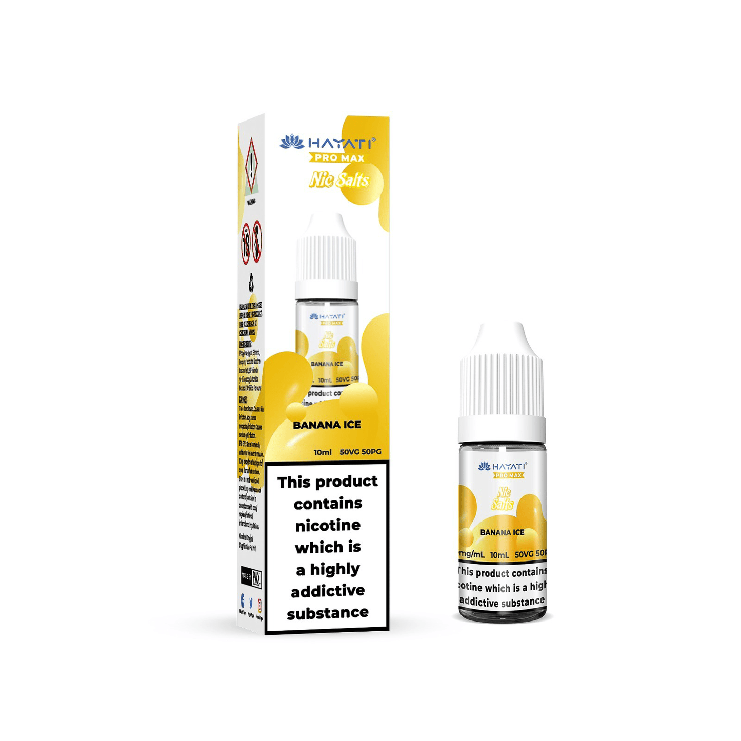 20mg Hayati Pro Max Nic Salts 10ml - Online Vape Shop