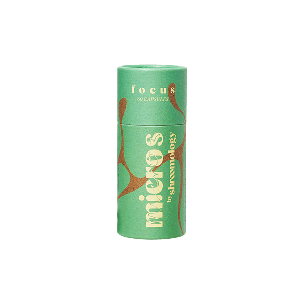 Shroomology Micros A Dose Of Focus Nootropic Blend Capsules - 60 Caps - Online Vape Shop