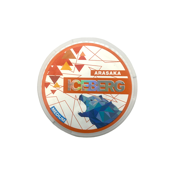 20mg Iceberg Arasaka Nicotine Pouches - 20 Pouches - Online Vape Shop
