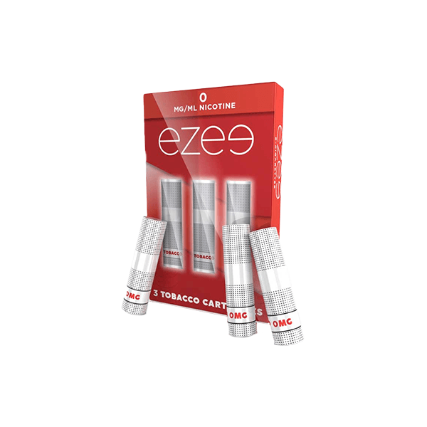 0mg Ezee E-cigarette Cartridges Tobacco 1050 Puffs - Online Vape Shop