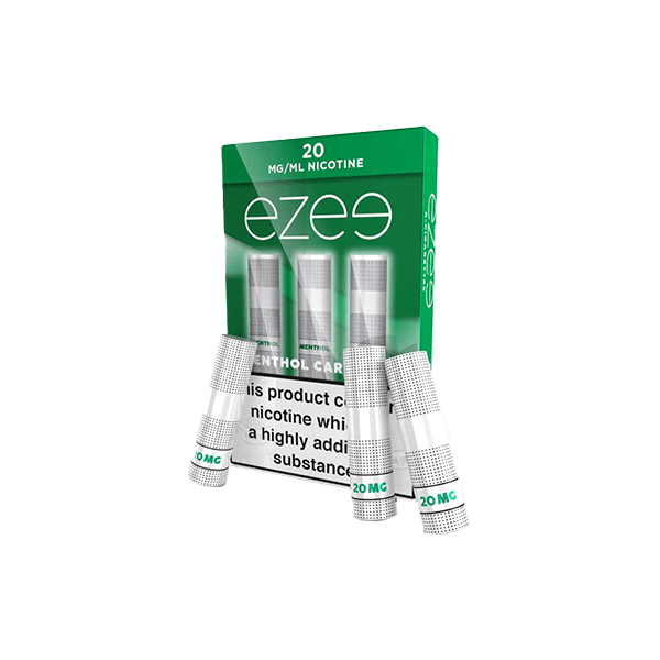 20mg Ezee E-cigarette Cartridges Menthol 1050 Puffs - Online Vape Shop